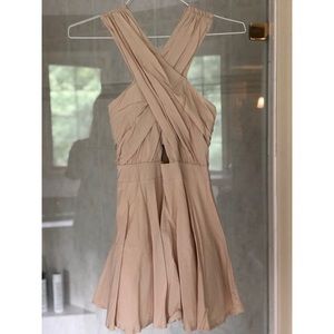 Xenia Nude dress